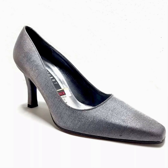 Stuart Weitzman Shoes - Stuart Weitzman Silver Heels Pumps